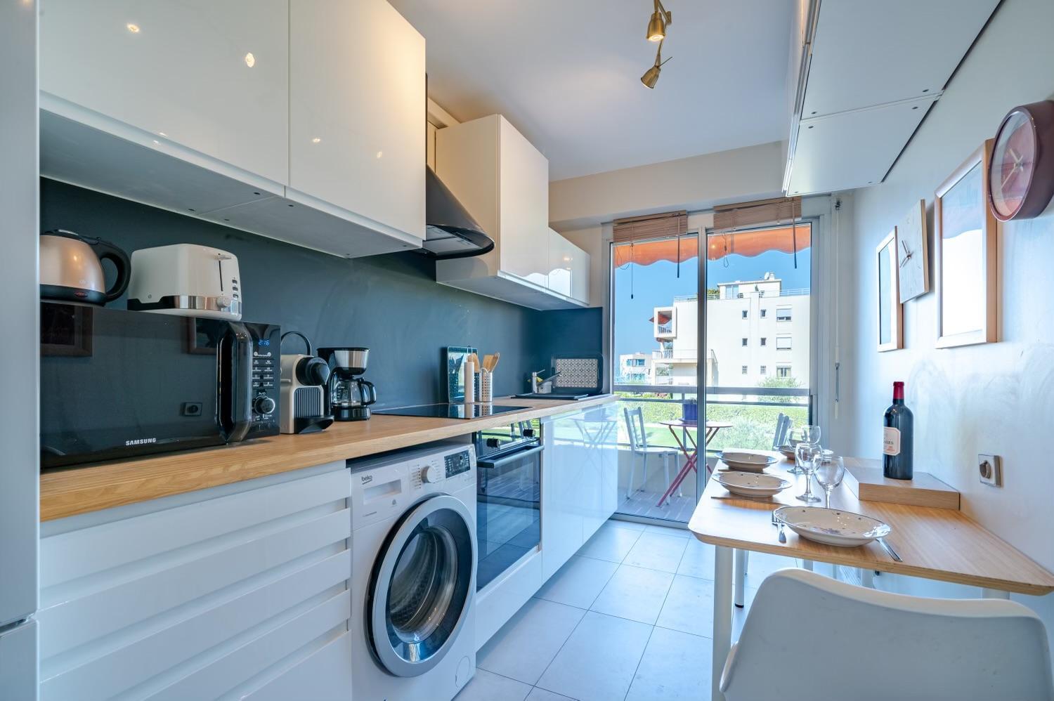 Apartamento Superbe 2 Pieces Clim Et Parking Niza Exterior foto