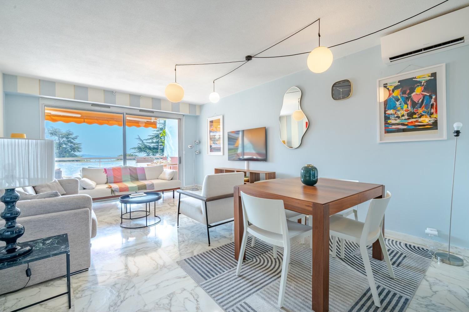 Apartamento Superbe 2 Pieces Clim Et Parking Niza Exterior foto